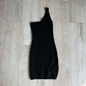 Little black dress – one shoulder